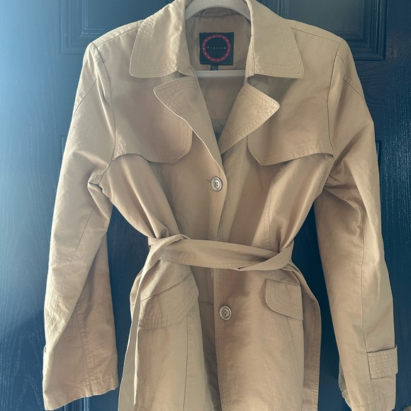 giacca Jackets & Blazers - Giacca Tan Trench Coat Tailored Silhouette